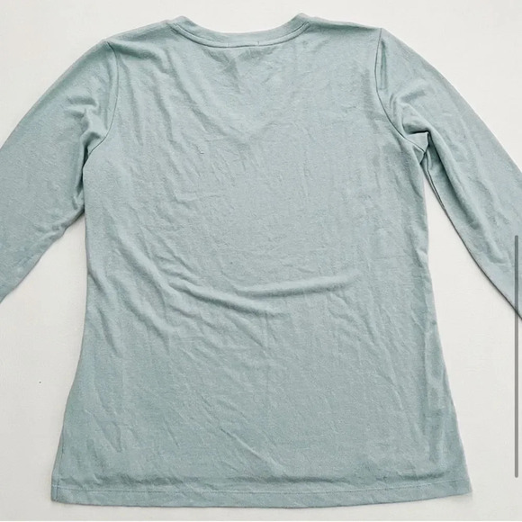 Matty M Lightweight  Crewneck Tunic Top Blue XL - Picture 4 of 12